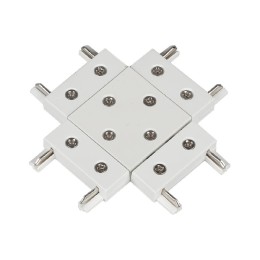 Коннектор питания Х-образный Aployt Magnetic track 48 APL.0181.10.06