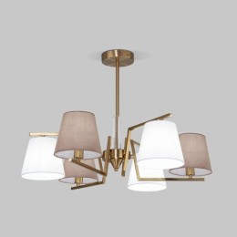 Люстра на штанге Eurosvet Ozark 60149/6 латунь Smart a064975