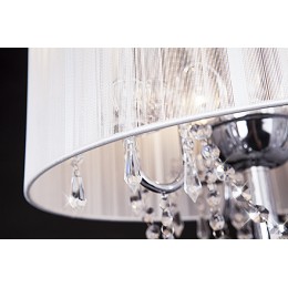 Торшер Eurosvet 2045/3F хром/белый