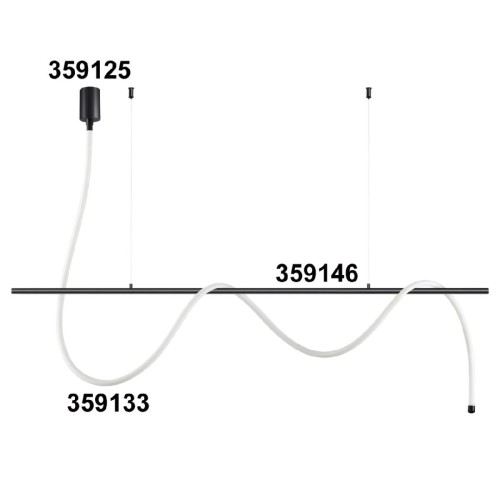 Светодиодный гибкий неон Novotech Ramo 170-265В 38Вт 4000K 3м IP20 359133
