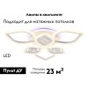 Потолочная светодиодная люстра Ambrella Light Acrylica Ice FA282