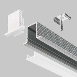 Алюминиевый профиль Maytoni Led strip ALM-1209-S-2M