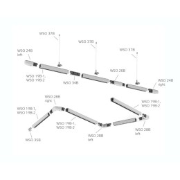 Соединитель гибкий Italline WSO 560 black