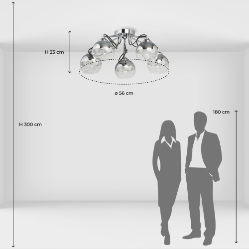 Потолочная люстра De Markt Вита 220013705