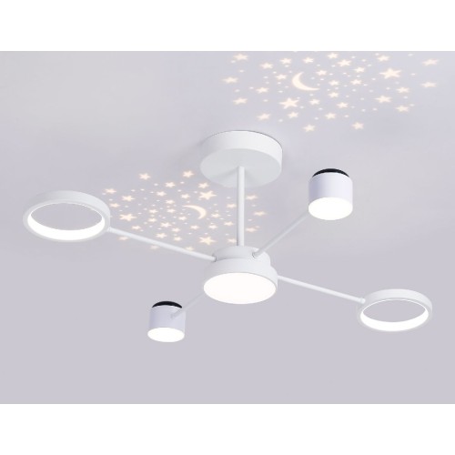 Люстра на штанге Ambrella Light Comfort LineTech FL51631