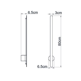 Настенный светильник Italline IT08-8020 black