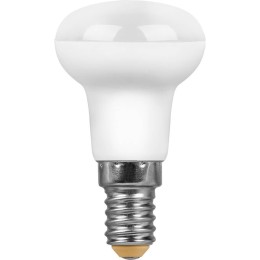 Лампа светодиодная Feron E14 2W 6400K Цилиндр Матовая LB-10 25988