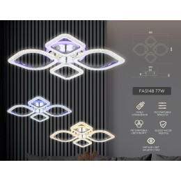 Потолочная светодиодная люстра Ambrella Light Acrylica Original FA5148