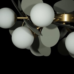 Люстра на штанге Loft IT Matisse 10008/10 Grey