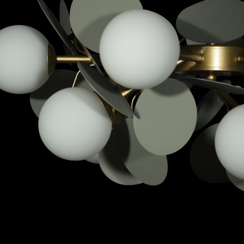 Люстра на штанге Loft IT Matisse 10008/10 Grey