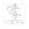 Потолочная люстра Ambrella Light Comfort LineTech FL51646