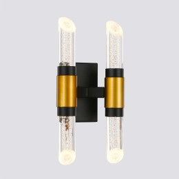 Настенный светильник Delight Collection MD18001040 MB18001040-4A black/gold