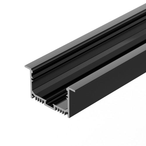 Алюминиевый профиль Arlight с экраном SL-LINIA62-F-2500 BLACK+OPAL 036307