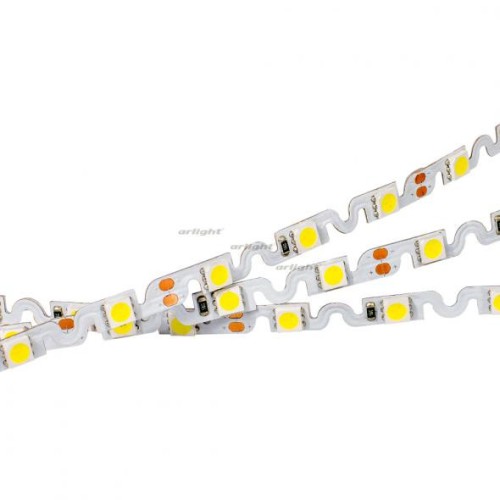 Светодиодная лента Arlight RZ 2-5000 12V Warm2700 2x (5060, 240 LED, Wave) 018210