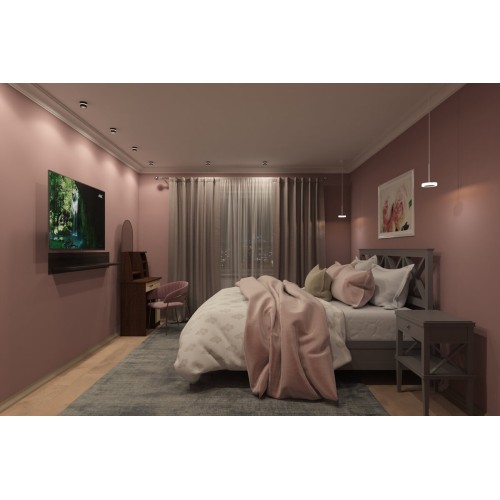 Влагозащищенный светильник Denkirs DK2404-BK