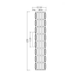 Бра Maytoni Talento DIA008WL-02CH