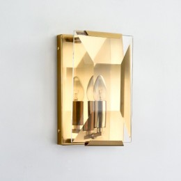 Настенный светильник Delight Collection Harlow Crystal A003-165 A1 ti-gold