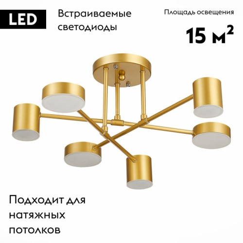 Потолочная люстра Evoluce Nobel SLE201022-06