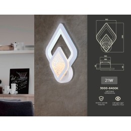Настенный светодиодный светильник Ambrella Light Acrylica FA4289