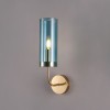 Бра ImperiumLoft Agne Blue Glass Tube 100322-22
