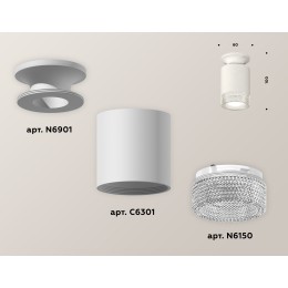 Накладной светильник Ambrella Light Techno XS6301102 (N6901, C6301, N6150)