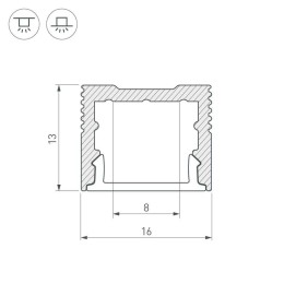 Профиль Arlight 025869