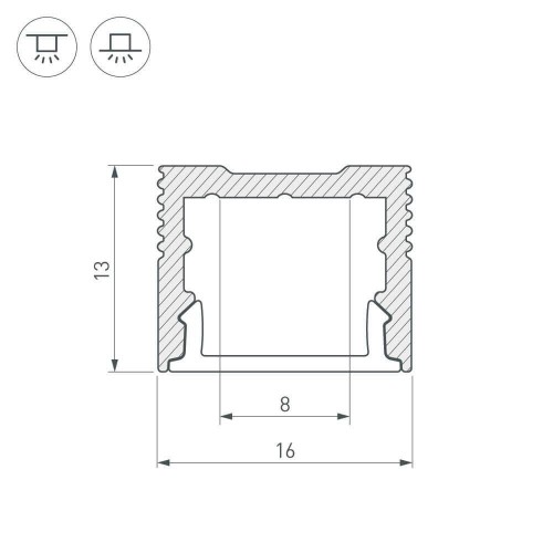 Профиль Arlight 025869