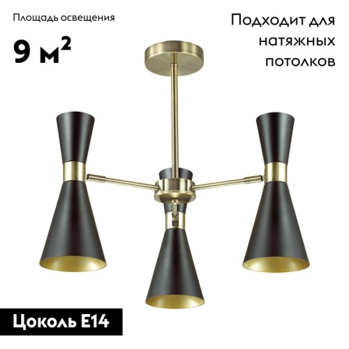 Потолочная люстра Lumion Quinn 3662/3C