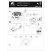 Потолочный светодиодный светильник Arte Lamp Arena A2686PL-35WH