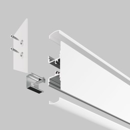 Алюминиевый профиль Maytoni Led strip ALM-1848-W-2M