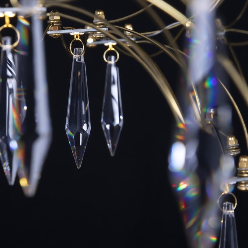 Подвесная люстра Loft IT Mira 10259/800 Gold Asfour