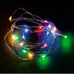 Гирлянда линейная Feron CL575 Роса 5В 3,6Вт мультиколор 10м IP20 48188