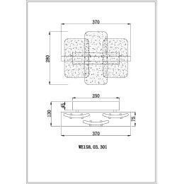 Бра Wertmark Nelly WE158.03.301
