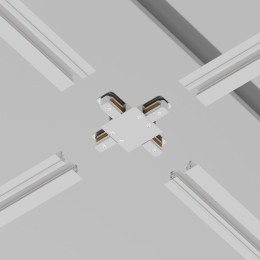 Коннектор X-образный Maytoni Accessories for tracks TRA002CX-11W