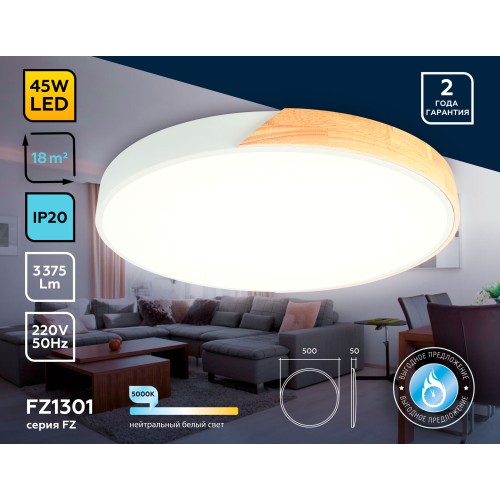 Потолочный светильник Ambrella Light Orbital Design FZ1301