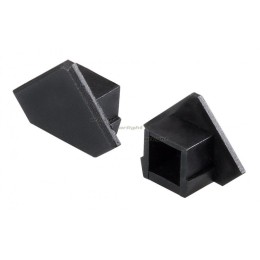 Заглушка Arlight PDS45-T черная глухая 020920