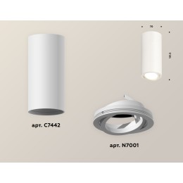 Накладной поворотный светильник Ambrella Light Techno XS7442001 (C7442, N7001)