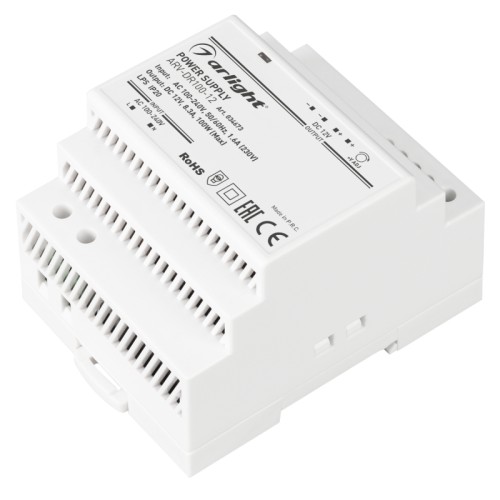 Блок питания Arlight ARV-DR100-12 (12V, 8.3A, 100W) 034673