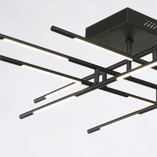 Потолочная люстра DeLight Collection Tubular MX18001070-12A black