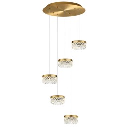 Каскадная люстра Odeon Light Fivre 5032/30L