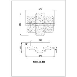 Бра Wertmark Nelly WE158.03.101