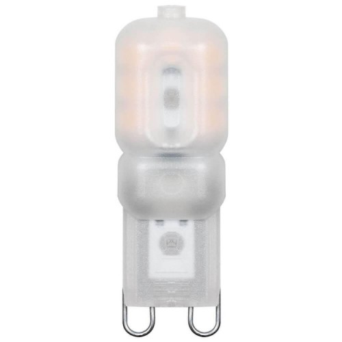 Лампа светодиодная Feron G9 5W 2700K Прямосторонняя Матовая LB-430 25636