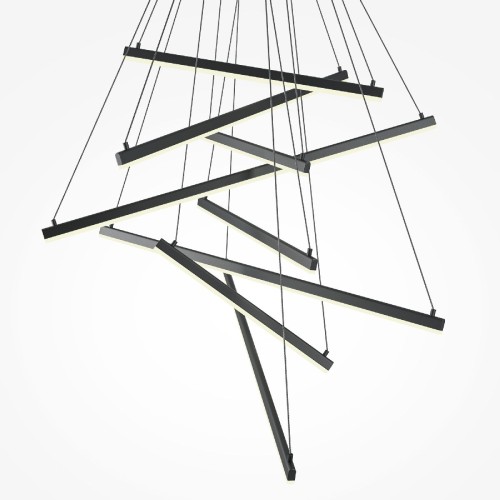 Каскадная люстра Maytoni Line MOD016PL-L96BK