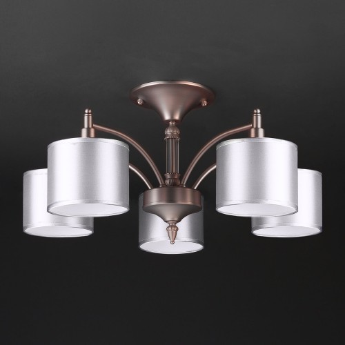 Потолочная люстра Eurosvet Adagio 60080/5 сатин-никель