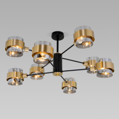 Потолочная люстра Eurosvet Arcada 70127/8 черный