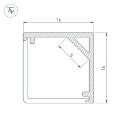 Профиль Arlight 023723