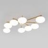 Потолочная люстра Eurosvet Opaline 70220/8 латунь Smart a065768