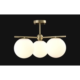 Люстра на штанге Crystal Lux FELIZ SP-PL3 BRONZE/WHITE