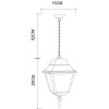 Уличный подвесной светильник Arte Lamp Bremen A1015SO-1BK