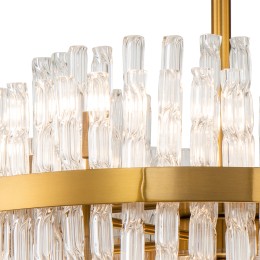 Люстра на штанге Delight Collection KG0907P-8A brass